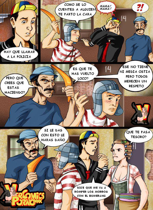 El Chavo del 8 XXX orgia en la vecindad image number 2