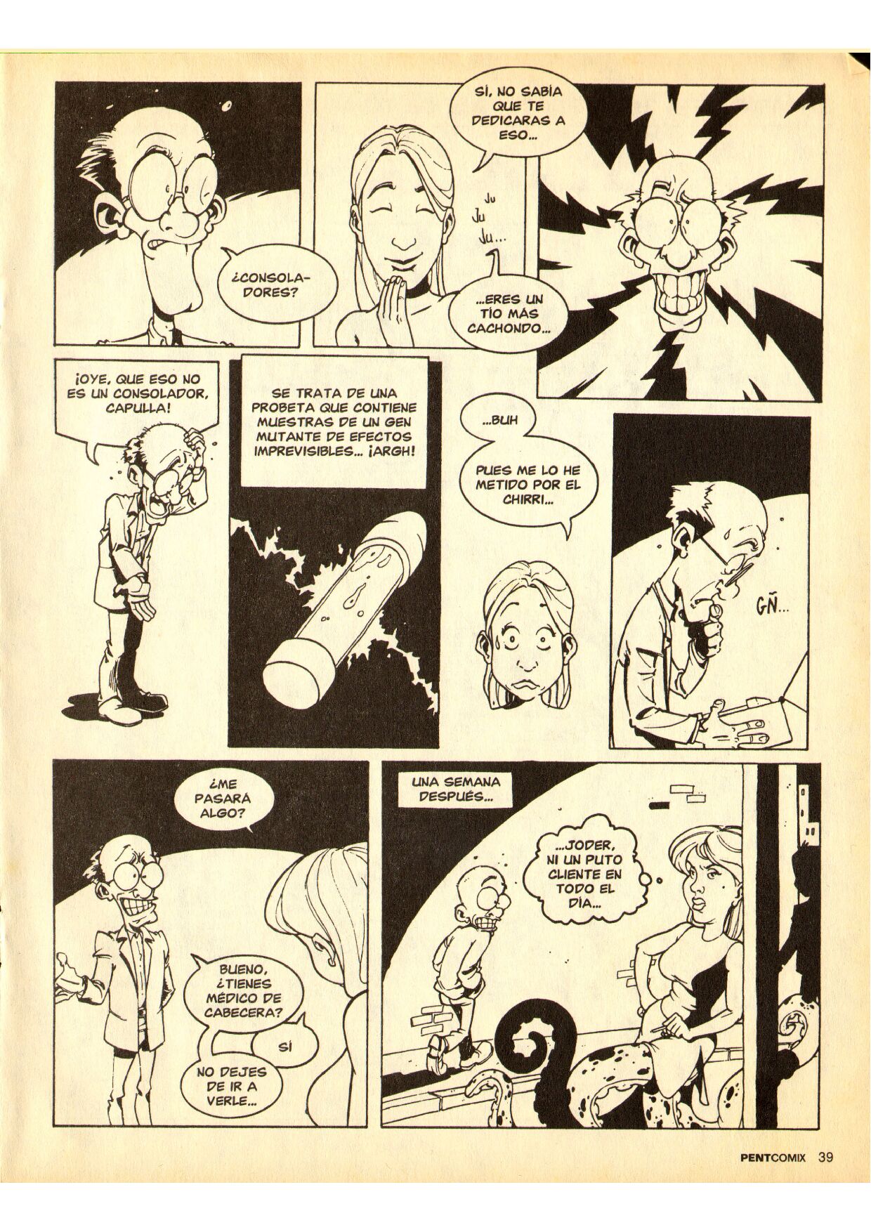 Penthouse Comix 56 image number 38