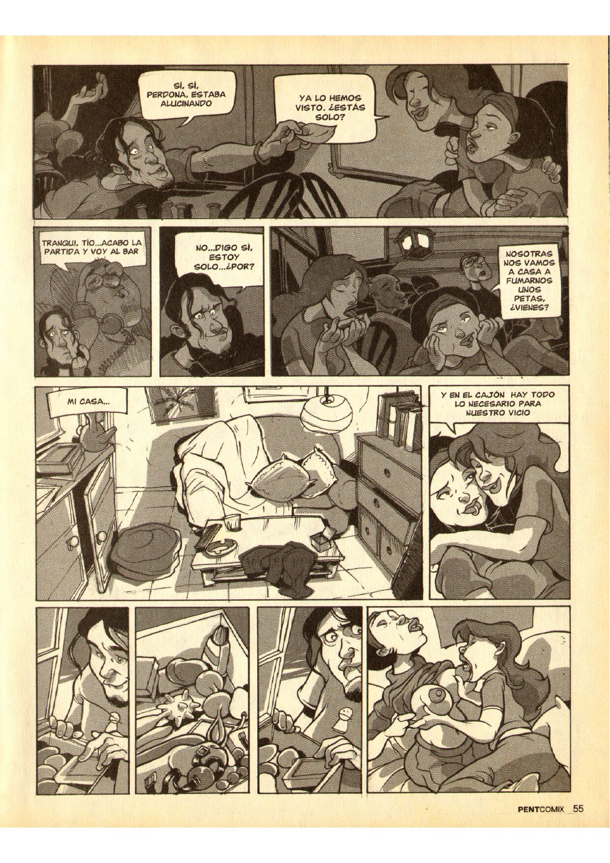 Penthouse Comix 56 image number 54