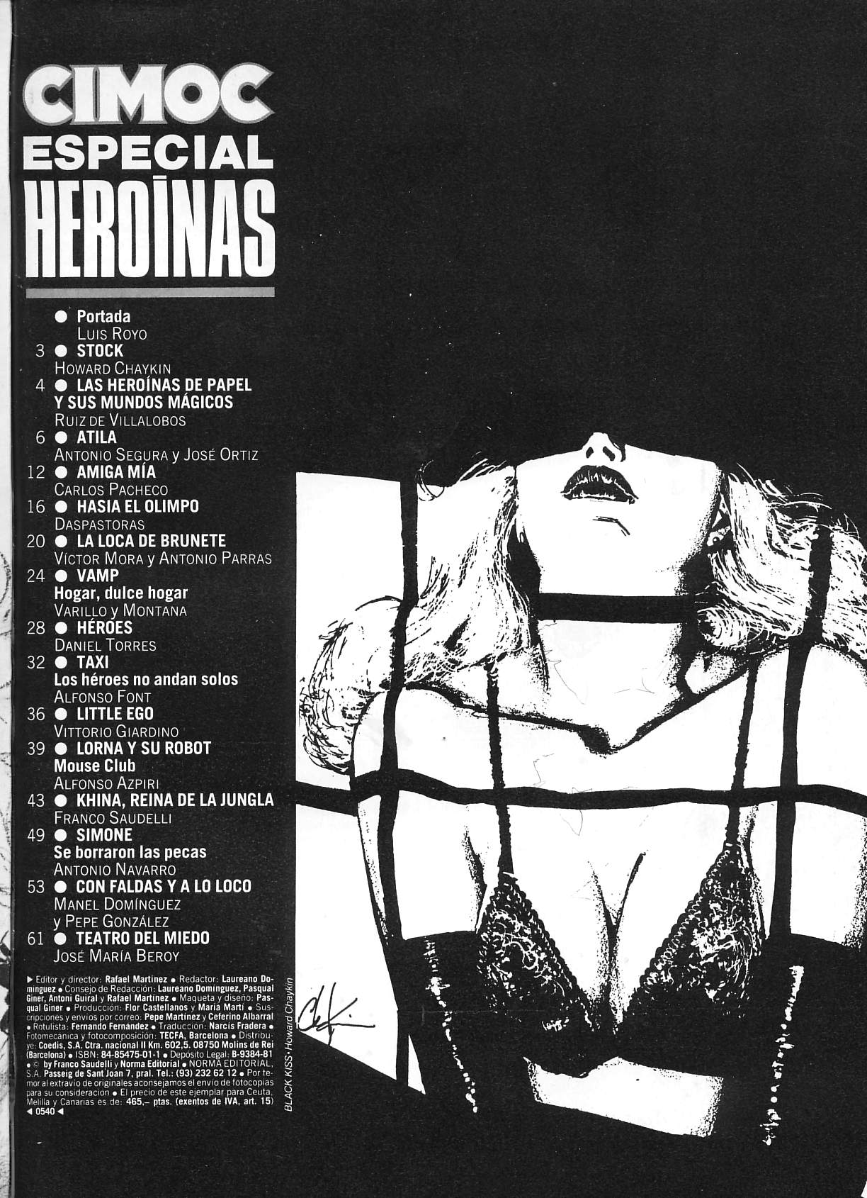 Cimoc - Especial Heroinas n.9 image number 2