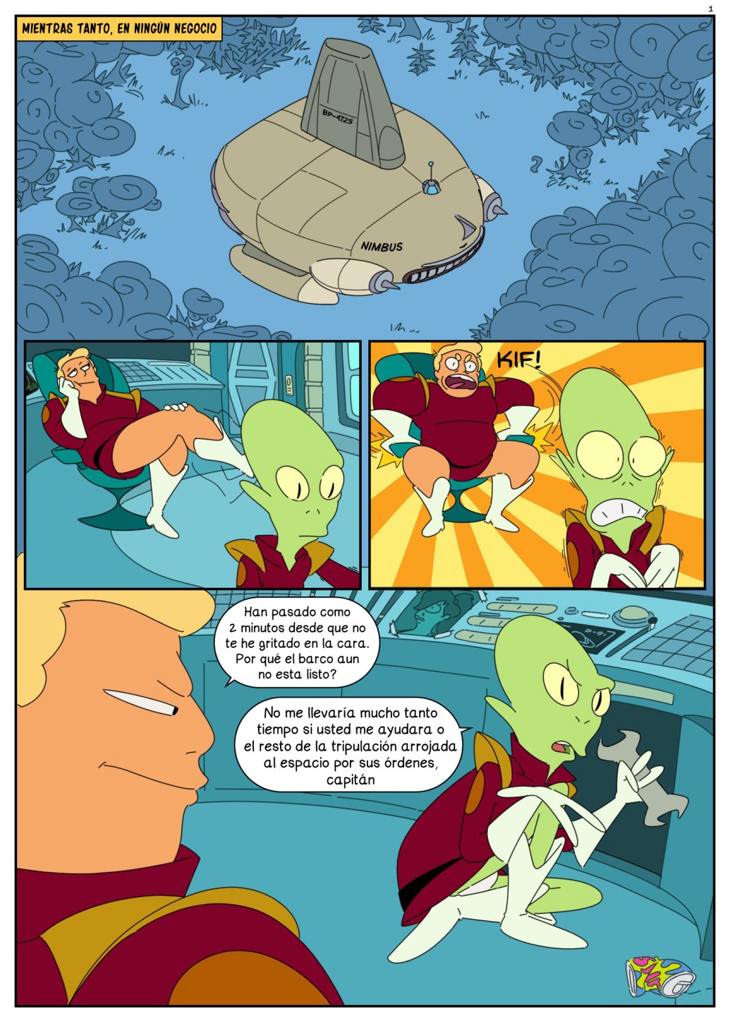 Zapp Brannigan and the Misterious Omicronian image number 1