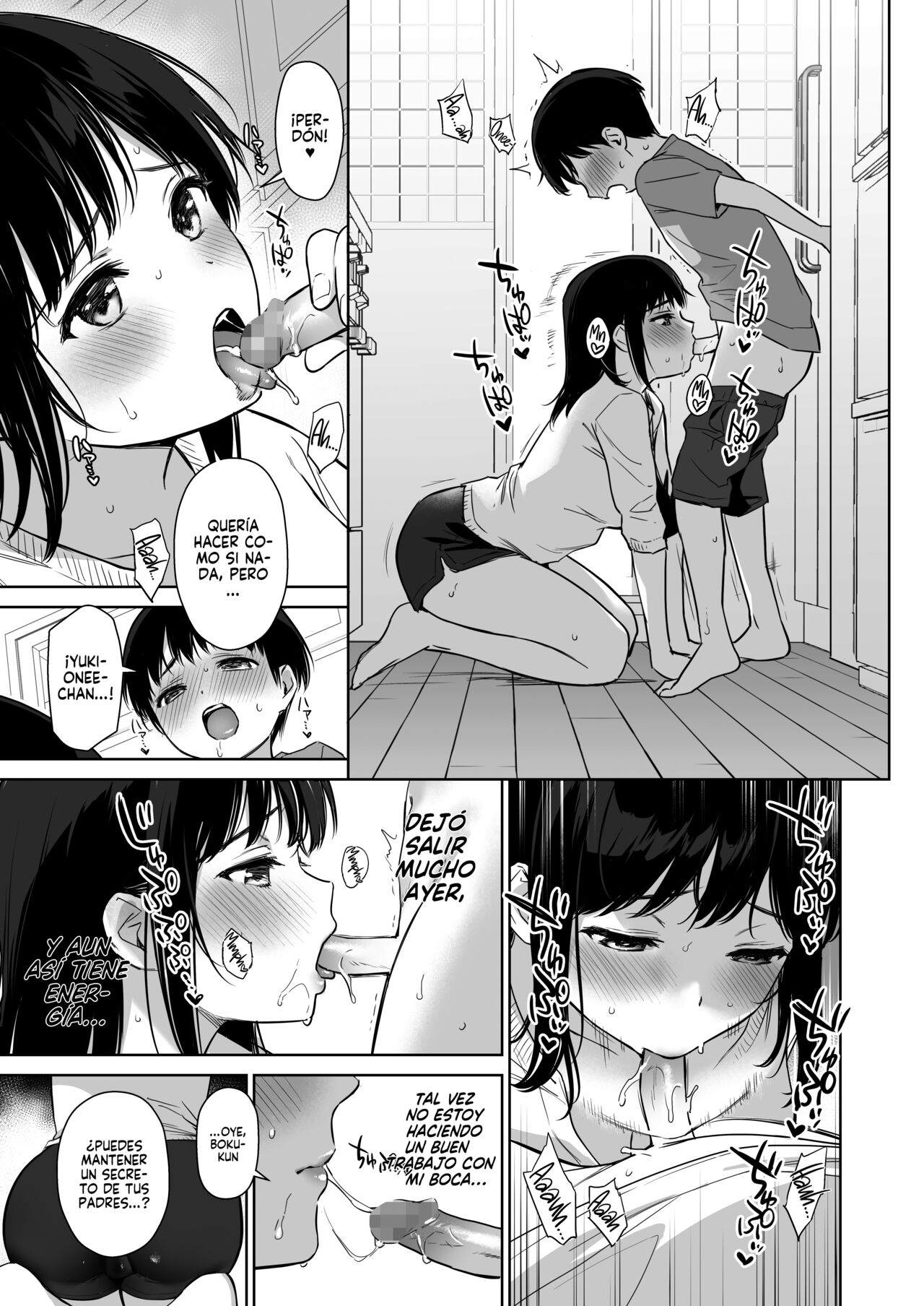 Naisho no Hajimete ~Suunenburi ni Atta Shinseki no Bijin JK Shimai ni Ecchi no Tehodoki Sarechaimasu~  Nuestra Secreta Primera Vez image number 24