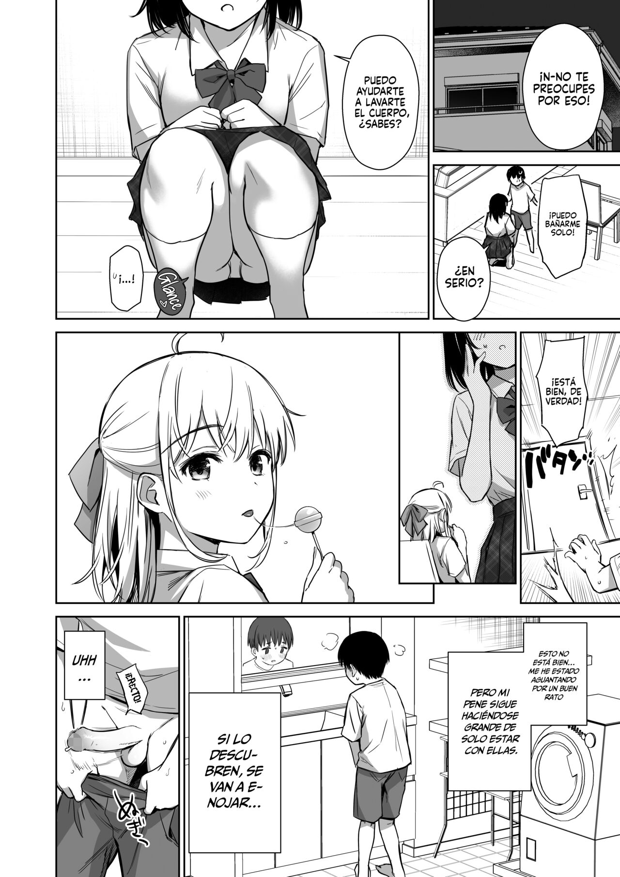 Naisho no Hajimete ~Suunenburi ni Atta Shinseki no Bijin JK Shimai ni Ecchi no Tehodoki Sarechaimasu~  Nuestra Secreta Primera Vez image number 7