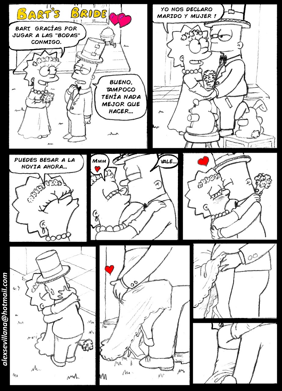 Bart y la novia de jimbo