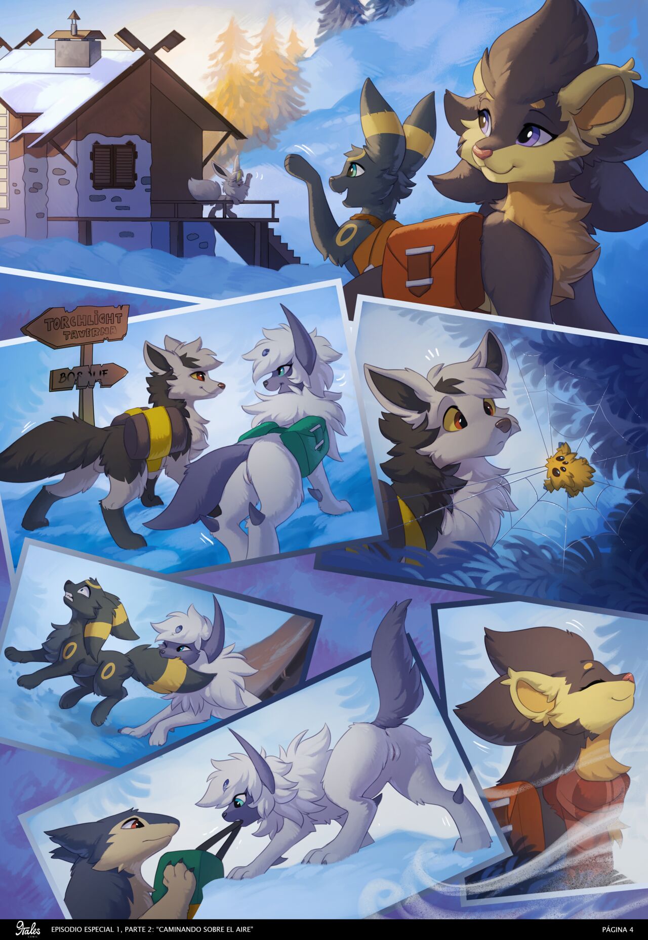 9Tales Episodio Especial 1, Parte 2 - Caminando en el Aire   Eevee 14 image number 3