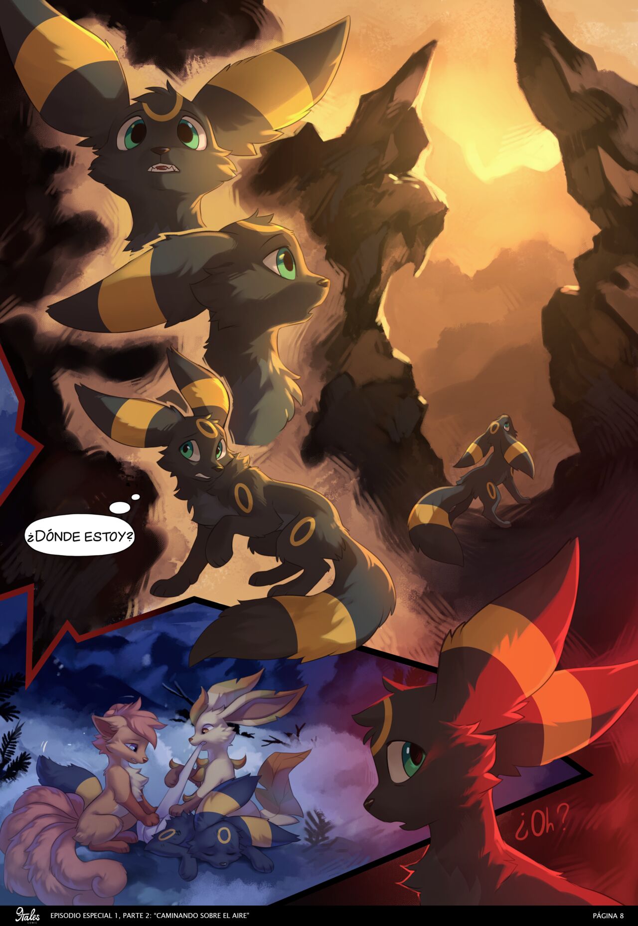 9Tales Episodio Especial 1, Parte 2 - Caminando en el Aire   Eevee 14 image number 8