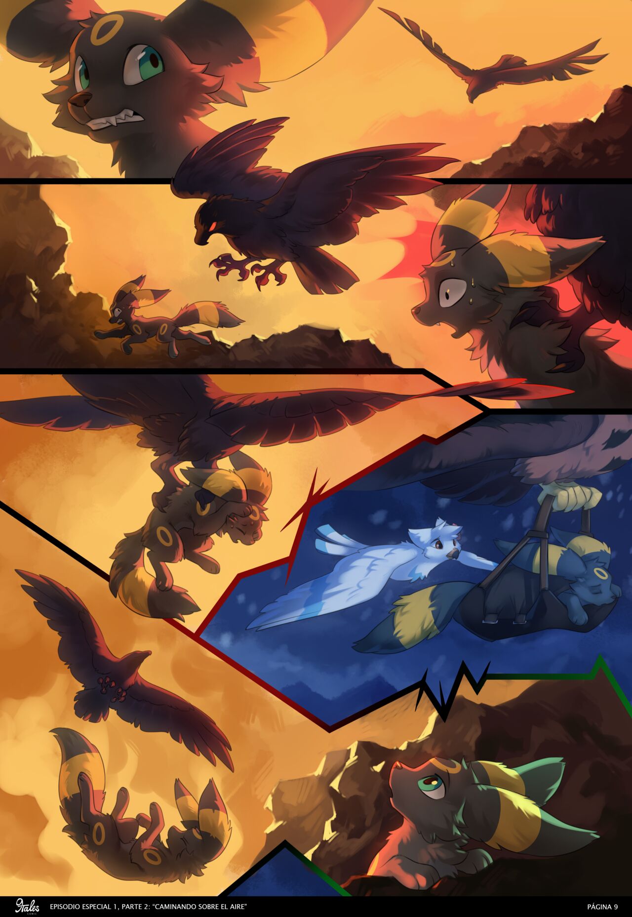 9Tales Episodio Especial 1, Parte 2 - Caminando en el Aire   Eevee 14 image number 9