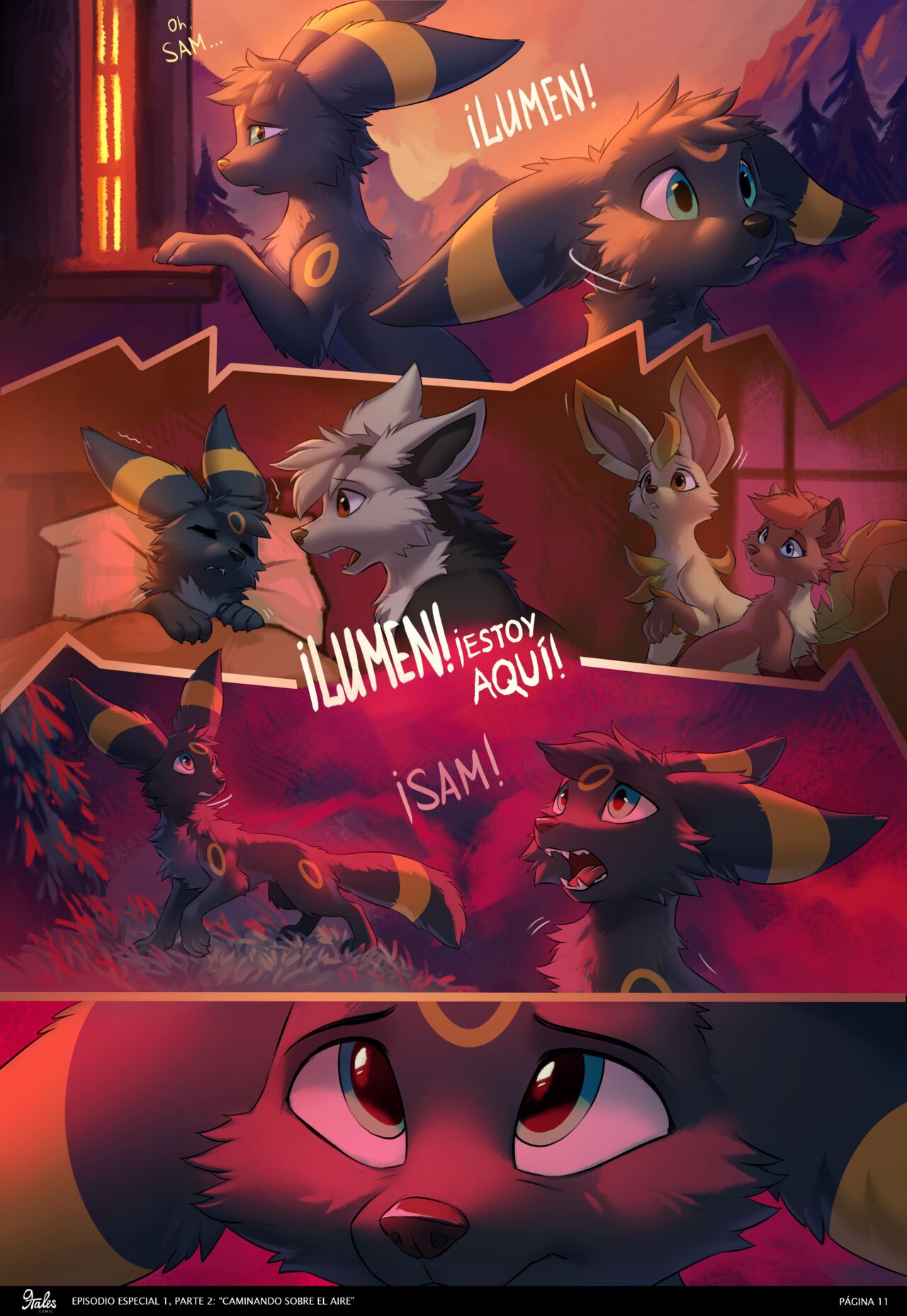 9Tales Episodio Especial 1, Parte 2 - Caminando en el Aire   Eevee 14 image number 11