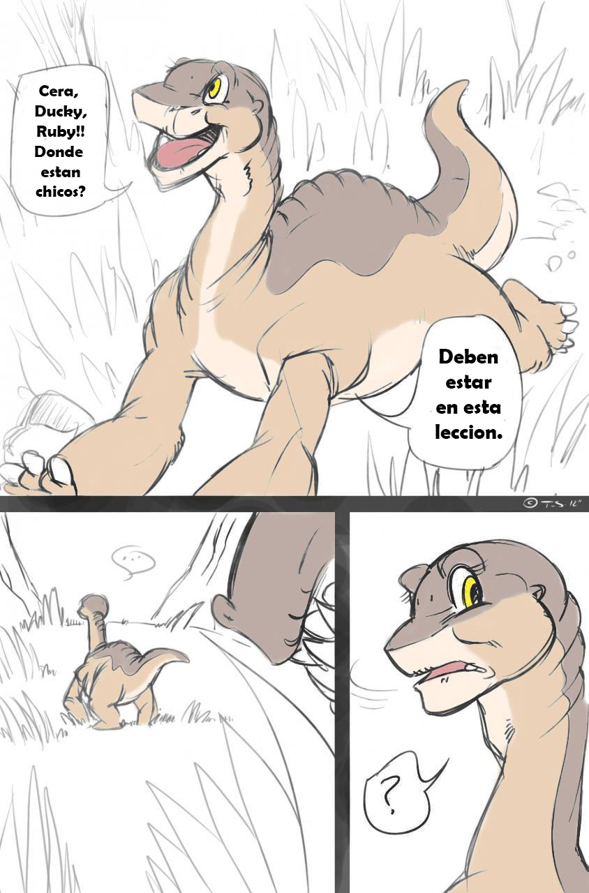 Littlefoot  discovery Colored image number 14
