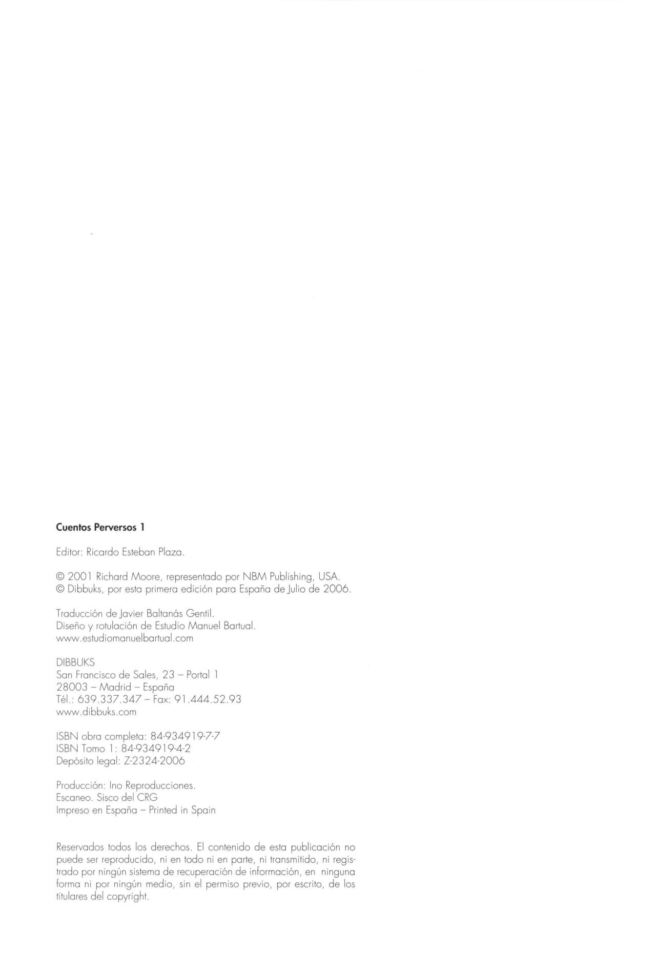 Richard Moore - Cuentos Perversos 1 image number 3