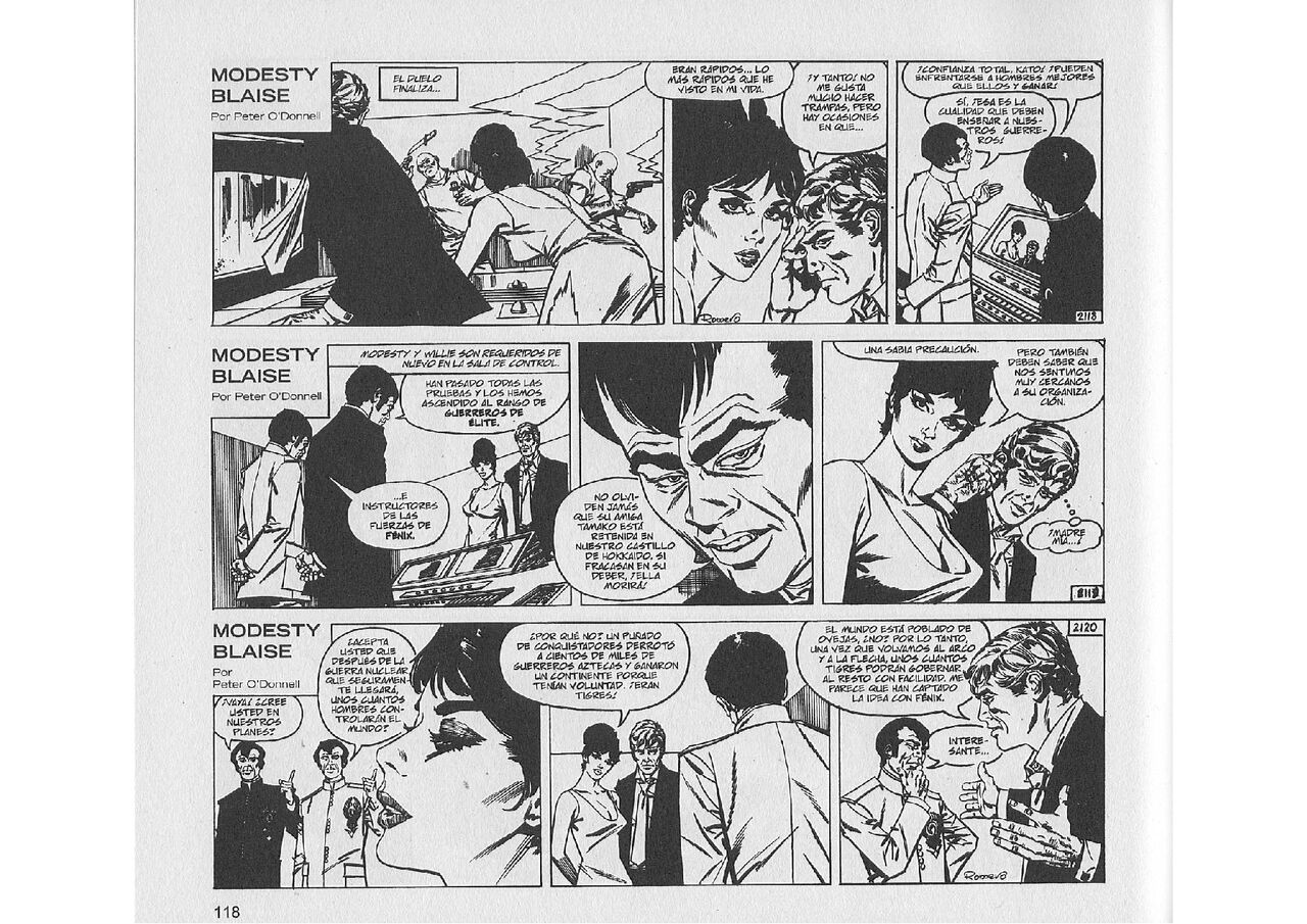 Modesty Blaise: Los Senores de la Guerra de Fenix image number 26