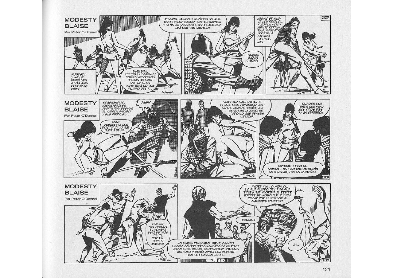 Modesty Blaise: Los Senores de la Guerra de Fenix image number 29