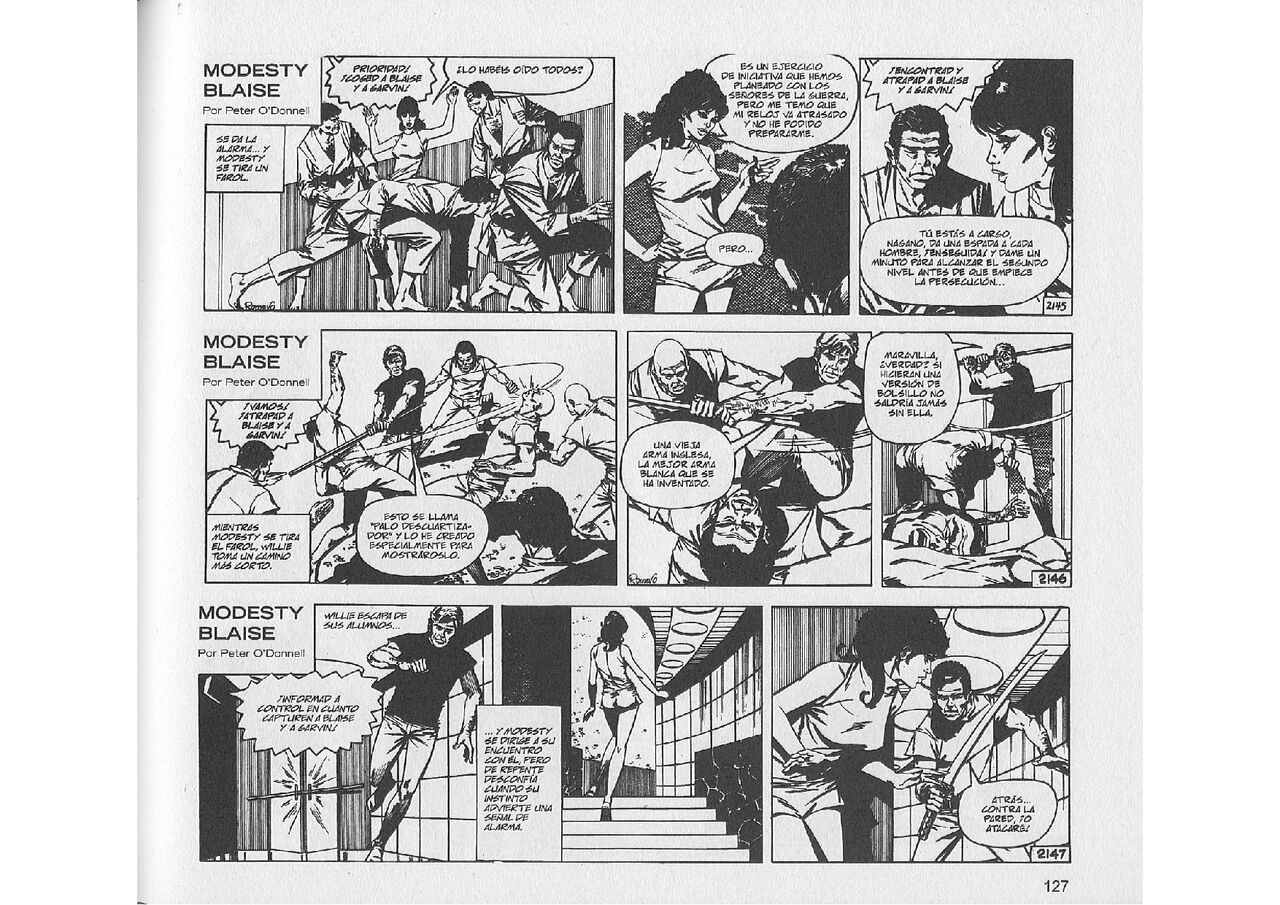 Modesty Blaise: Los Senores de la Guerra de Fenix image number 35