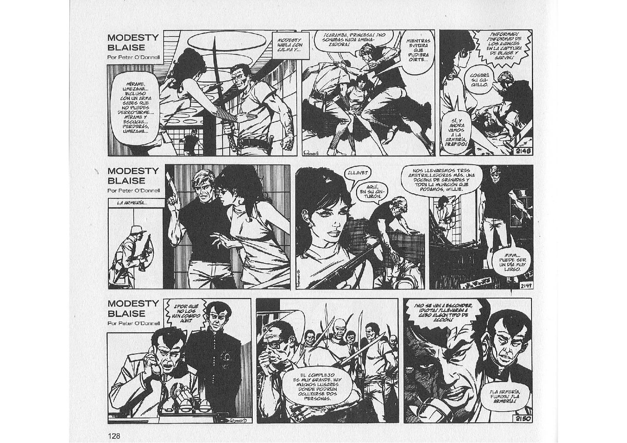 Modesty Blaise: Los Senores de la Guerra de Fenix image number 36
