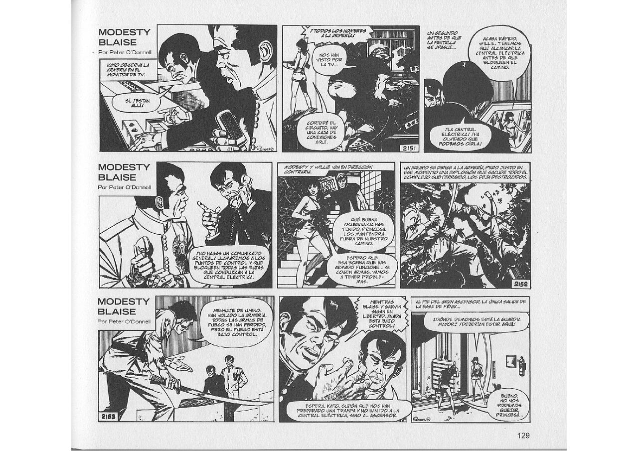 Modesty Blaise: Los Senores de la Guerra de Fenix image number 37