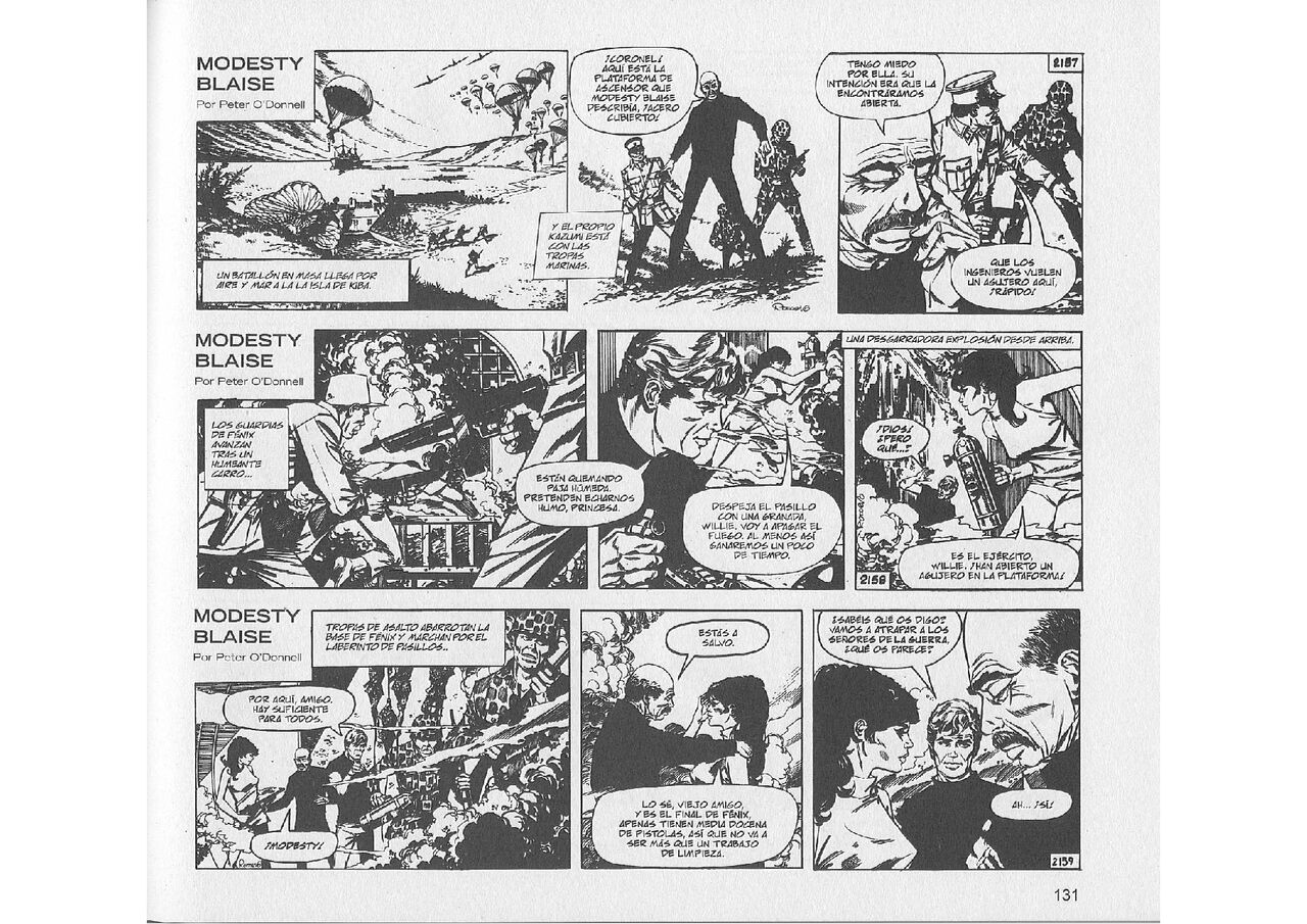 Modesty Blaise: Los Senores de la Guerra de Fenix image number 39