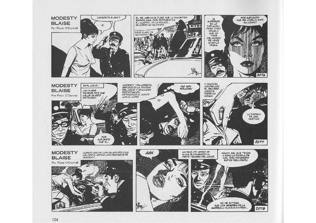 Modesty Blaise: Los Senores de la Guerra de Fenix image number 12