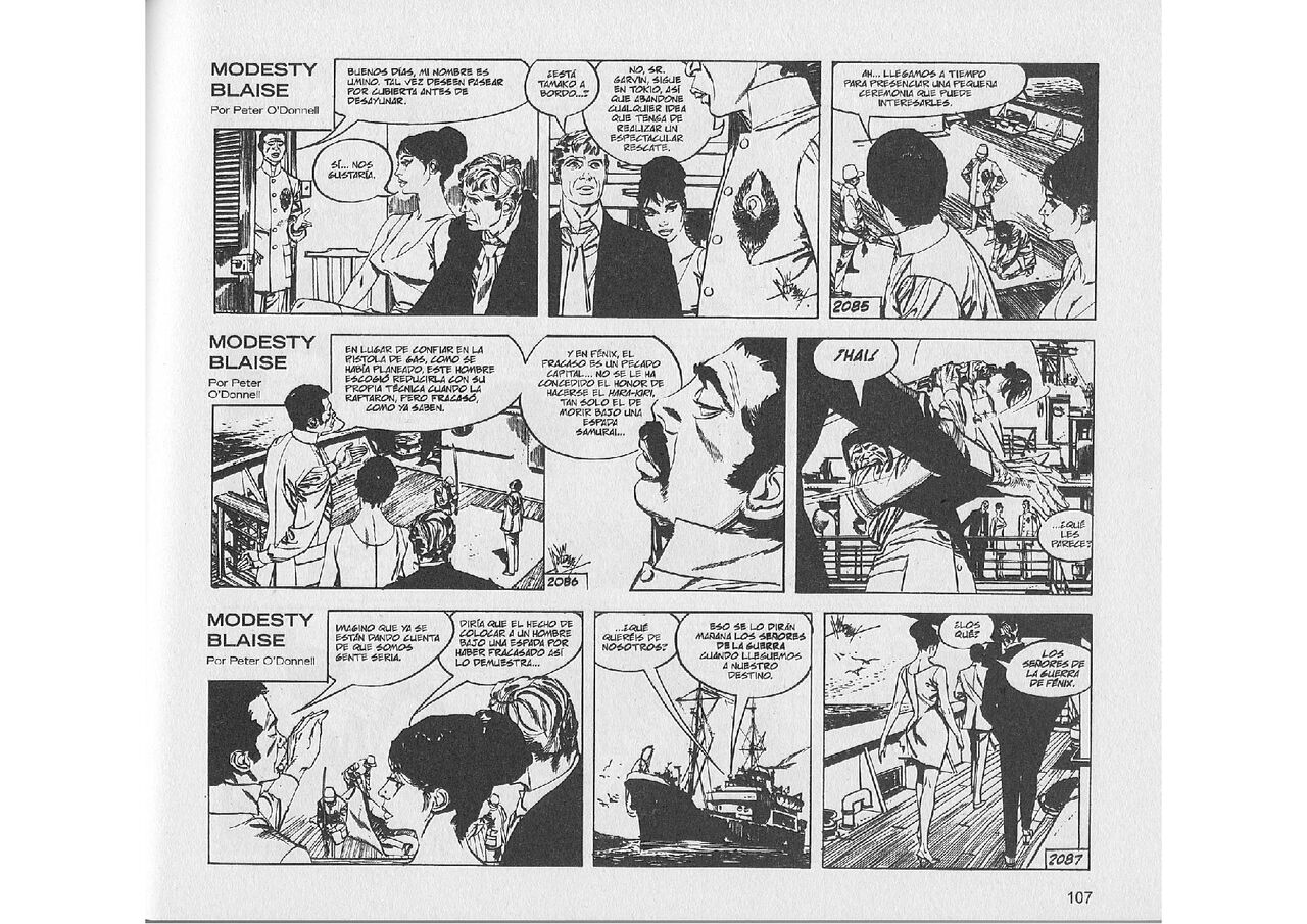 Modesty Blaise: Los Senores de la Guerra de Fenix image number 15