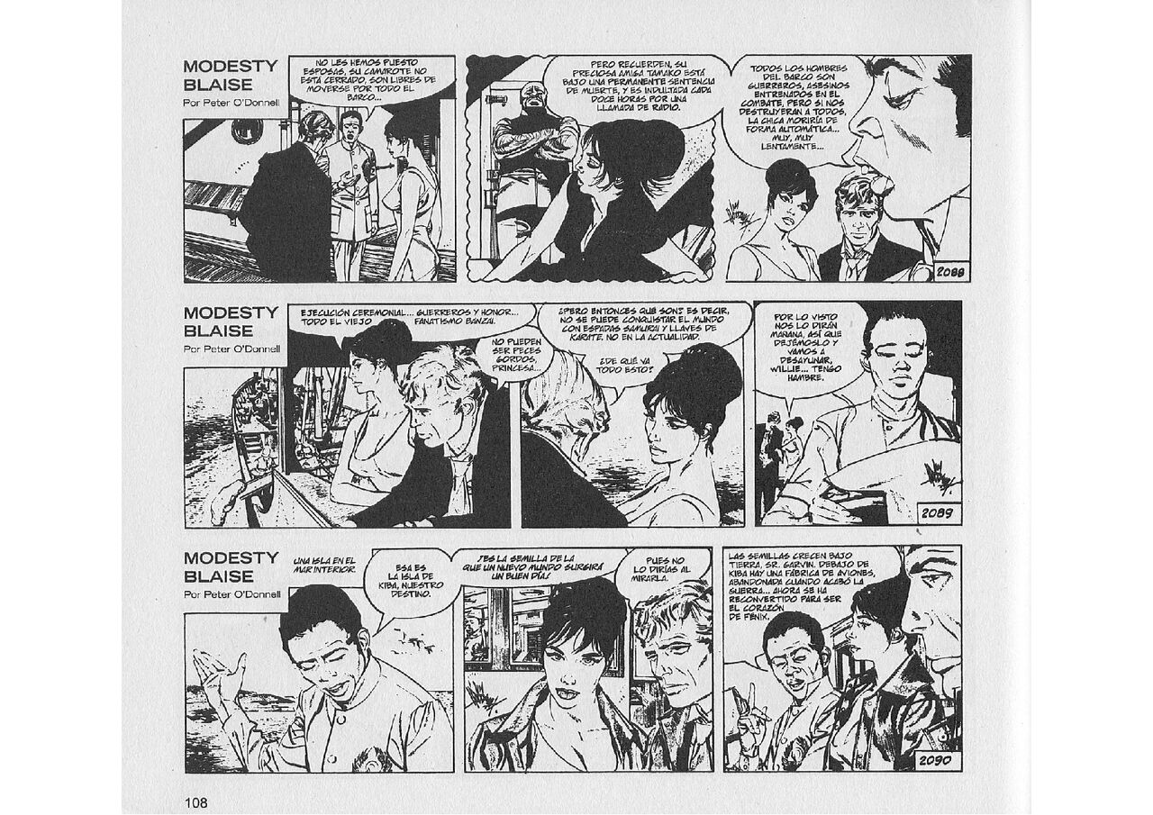 Modesty Blaise: Los Senores de la Guerra de Fenix image number 16