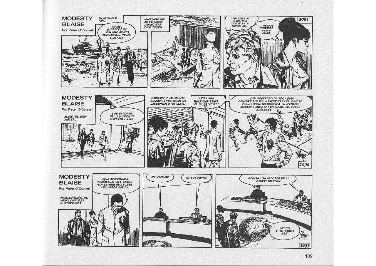 Modesty Blaise: Los Senores de la Guerra de Fenix image number 17
