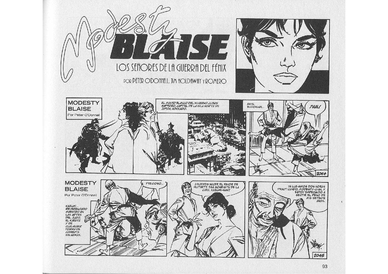 Modesty Blaise: Los Senores de la Guerra de Fenix image number 1