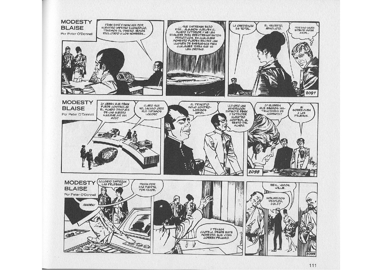 Modesty Blaise: Los Senores de la Guerra de Fenix image number 19