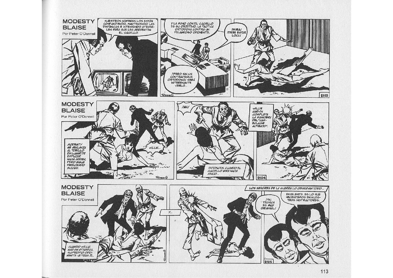 Modesty Blaise: Los Senores de la Guerra de Fenix image number 21