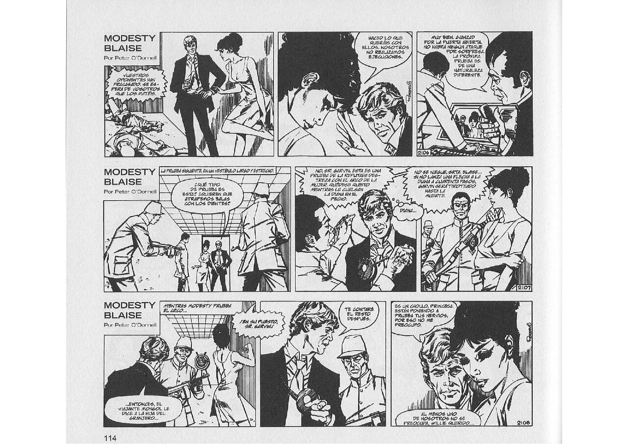 Modesty Blaise: Los Senores de la Guerra de Fenix image number 22
