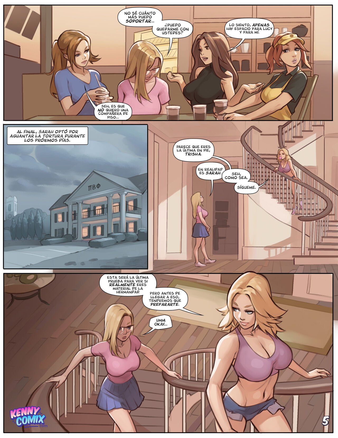 Naughty Sorority: The  Pledge  Hermandad Traviesa: La Nueva Promesa image number 5