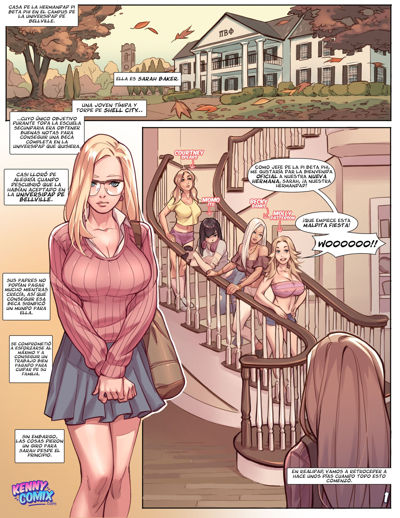Naughty Sorority: The  Pledge  Hermandad Traviesa: La Nueva Promesa image number 1