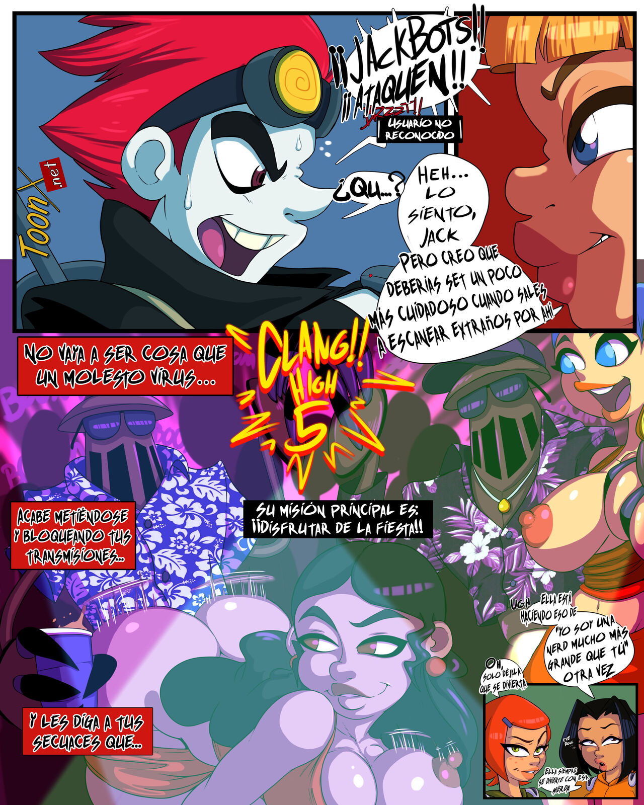 Cartoon College Party image number 15