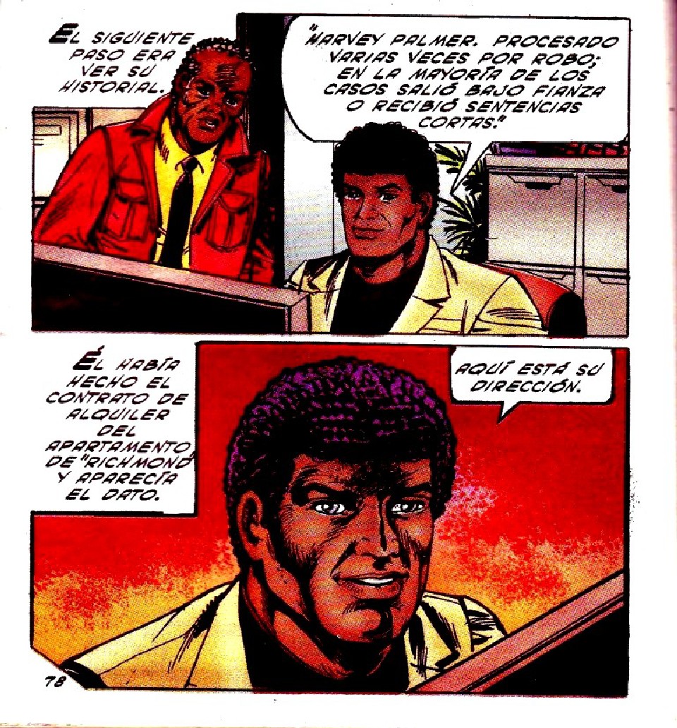 El Libro Policiaco de Color 1338 image number 82