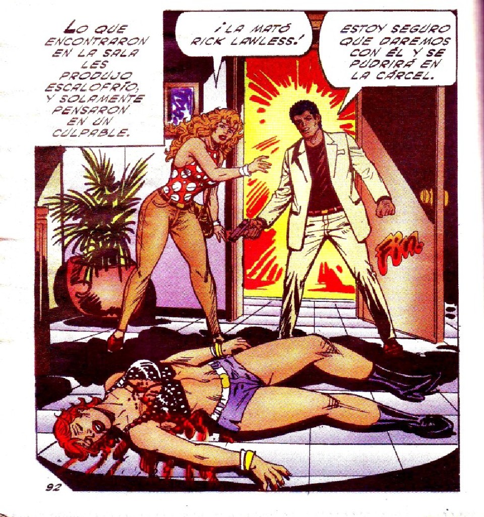 El Libro Policiaco de Color 1338 image number 96