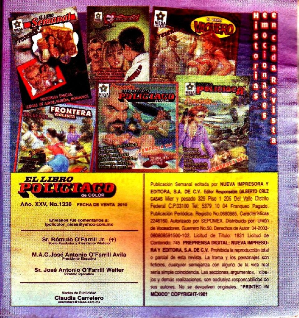 El Libro Policiaco de Color 1338 image number 97