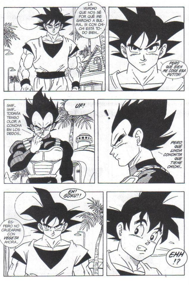 Goku Vegeta Chichi y Bulma follando image number 4