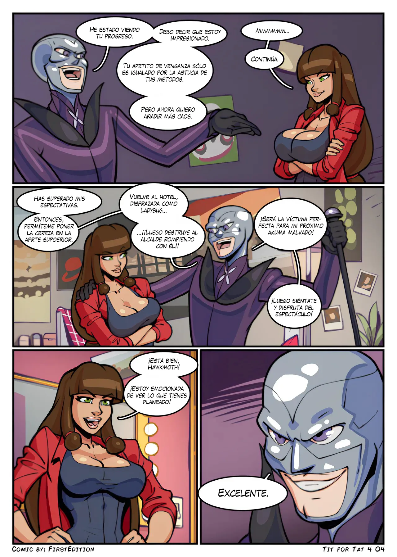 Rena Rouge Tit  Tat Part 4 image number 5