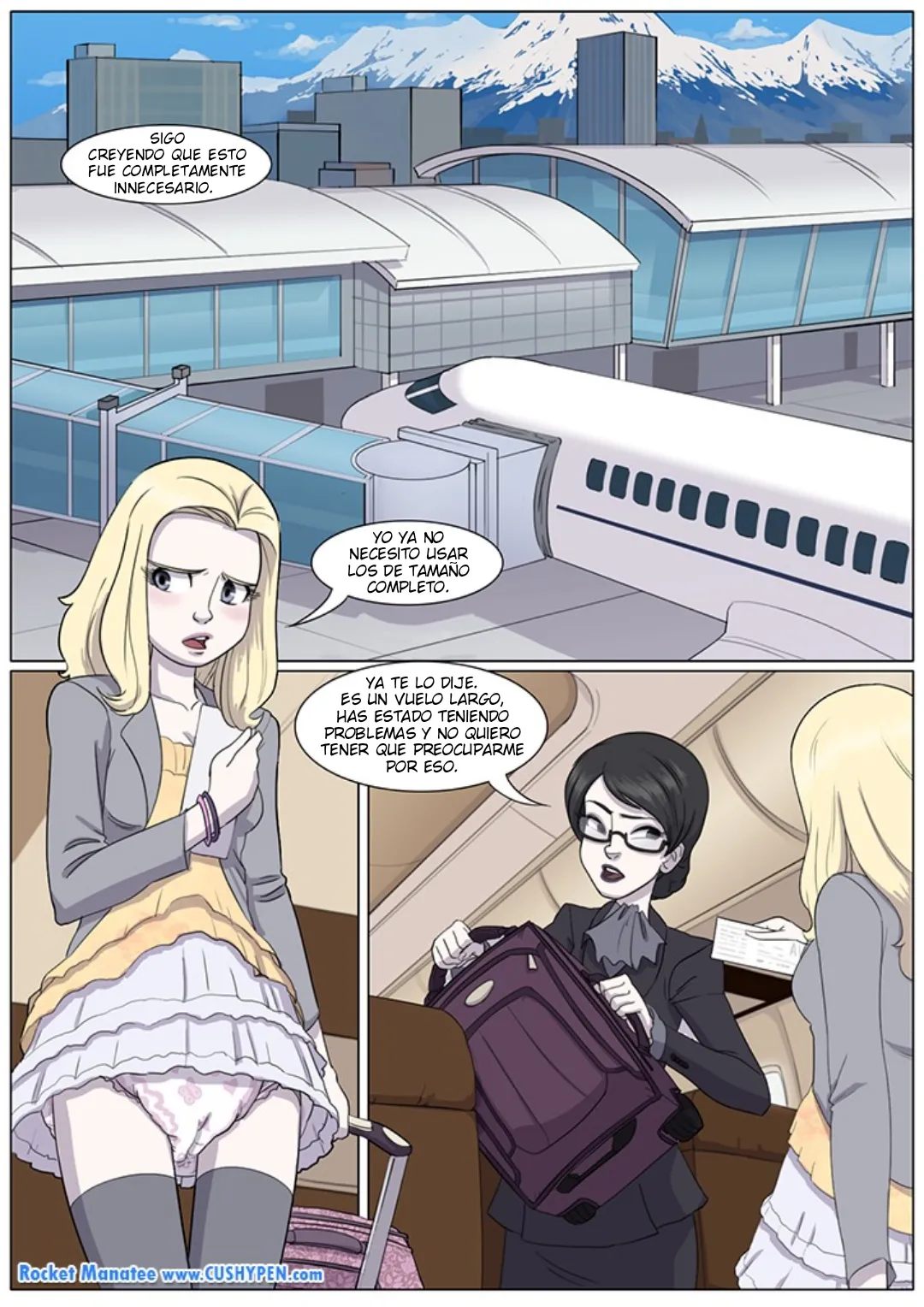 RocketManatee / Mimada en primera clase - COMIC ESPANOL » Comics Porno ...