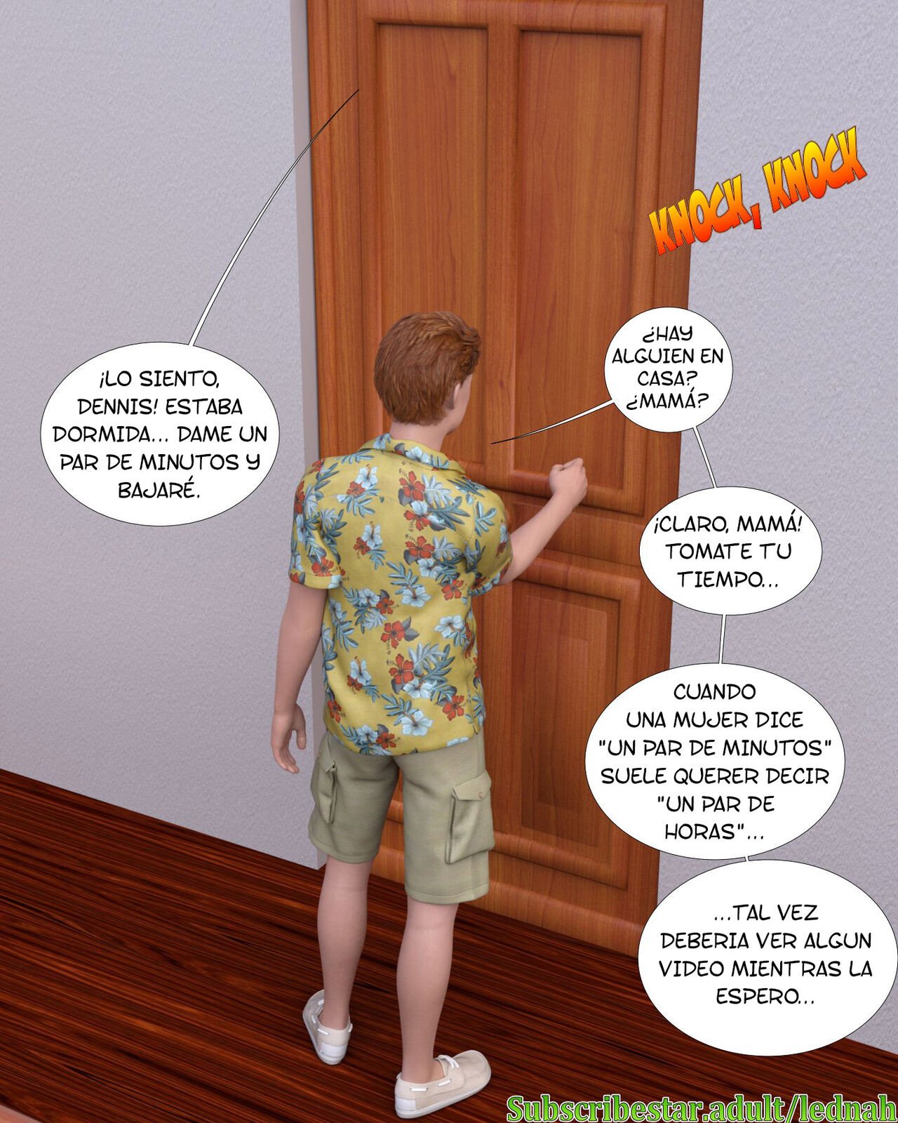 The XXX adventures of Dennis Sanchez 3. De Este a Oeste Mama es la mejor. image number 12