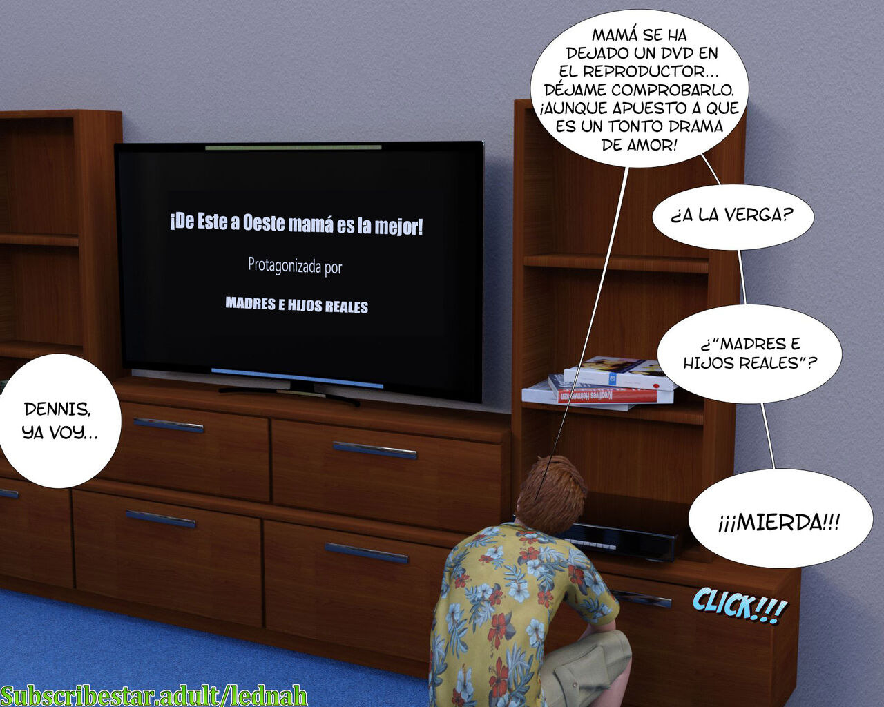 The XXX adventures of Dennis Sanchez 3. De Este a Oeste Mama es la mejor. image number 13