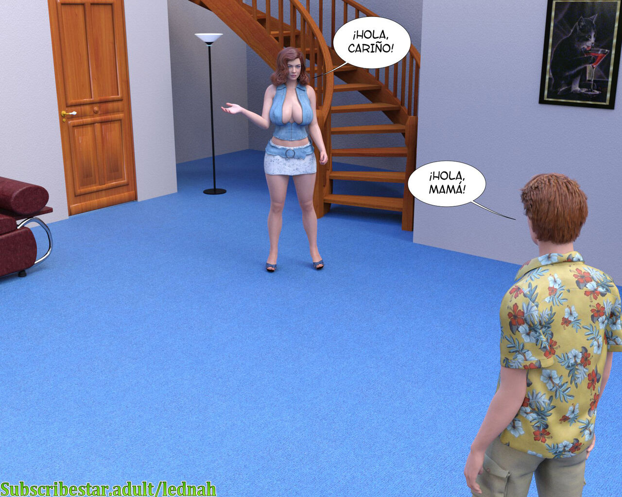 The XXX adventures of Dennis Sanchez 3. De Este a Oeste Mama es la mejor. image number 14