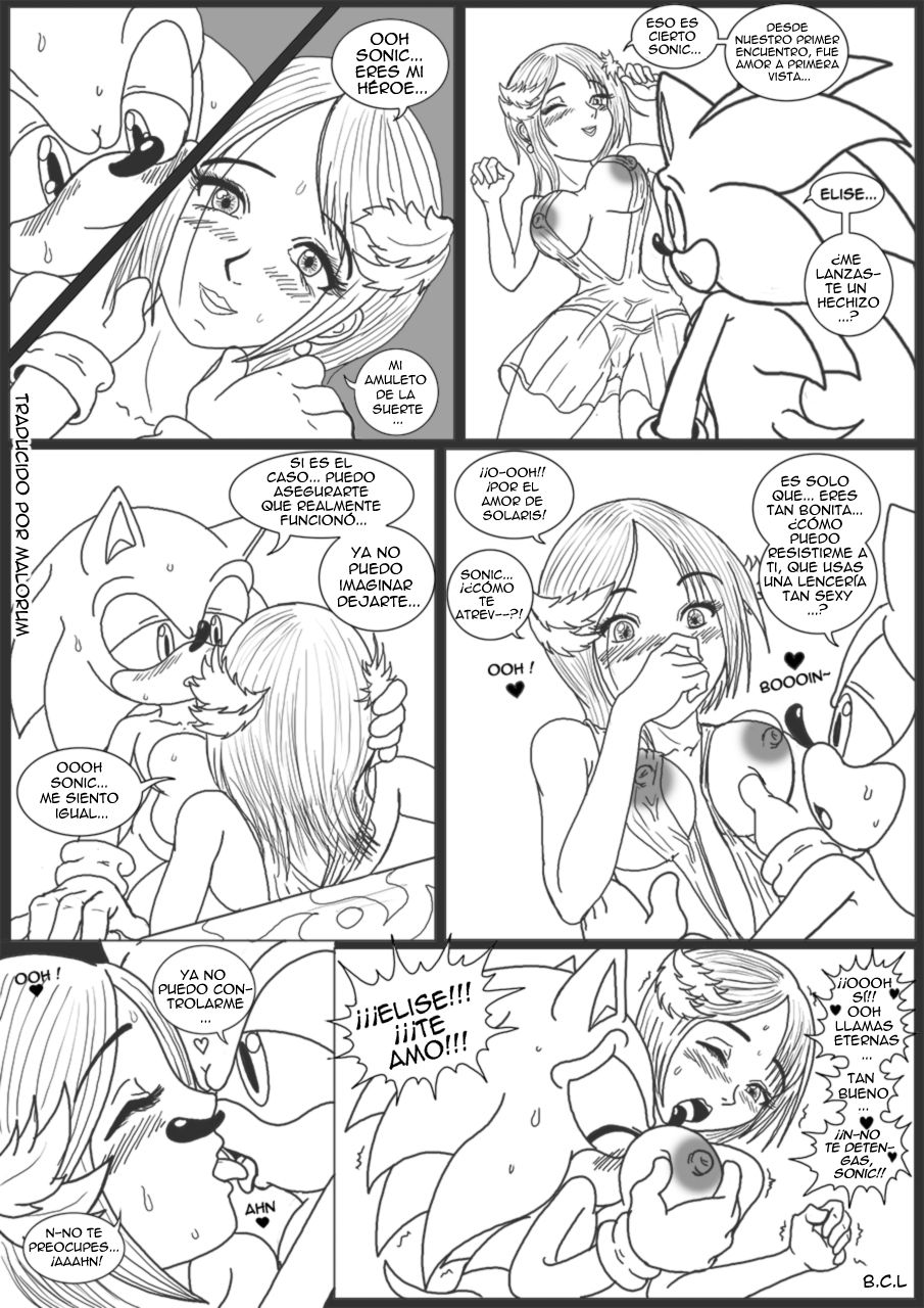 Sonic 06 - Flames of Passion  Llamas de Pasión image number 11