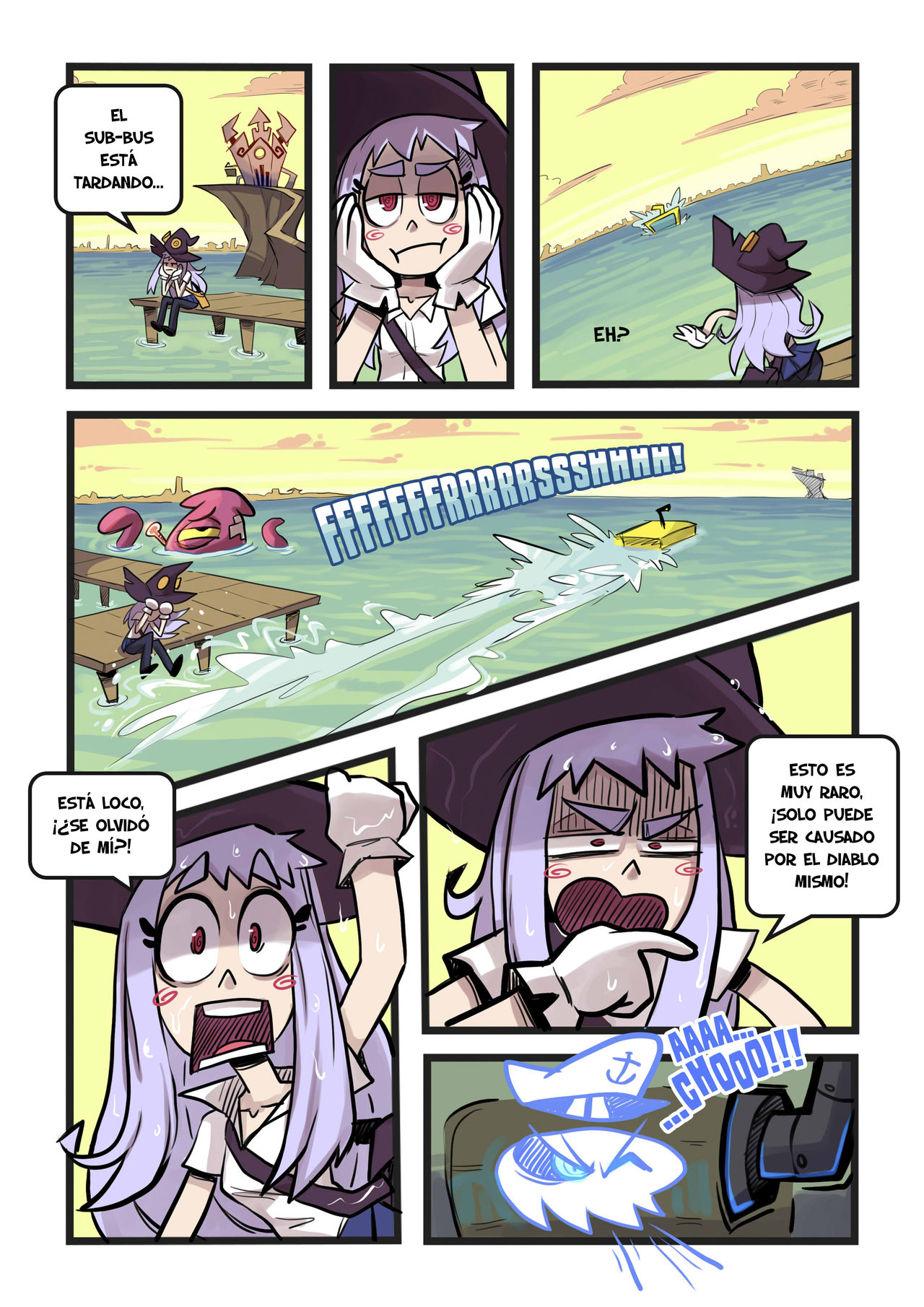 Skarpworld: Chapter 4: 20,000 Loads Under Sea image number 11