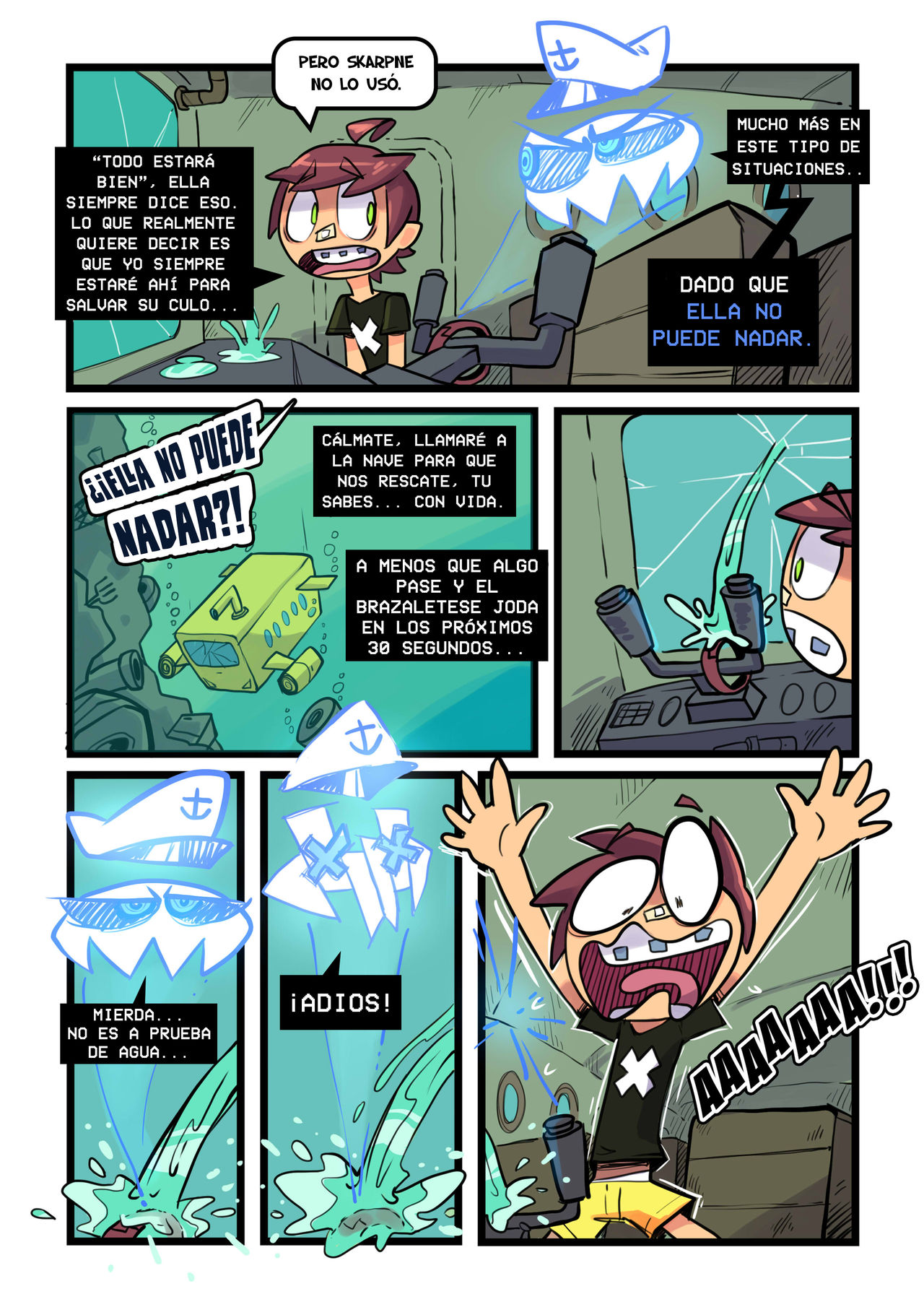 Skarpworld: Chapter 4: 20,000 Loads Under Sea image number 18