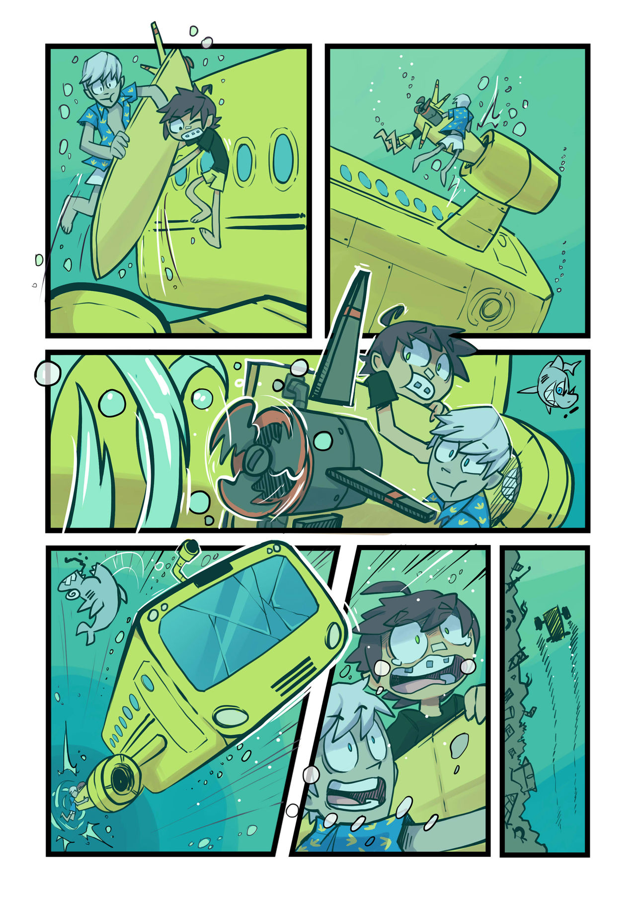 Skarpworld: Chapter 4: 20,000 Loads Under Sea image number 25