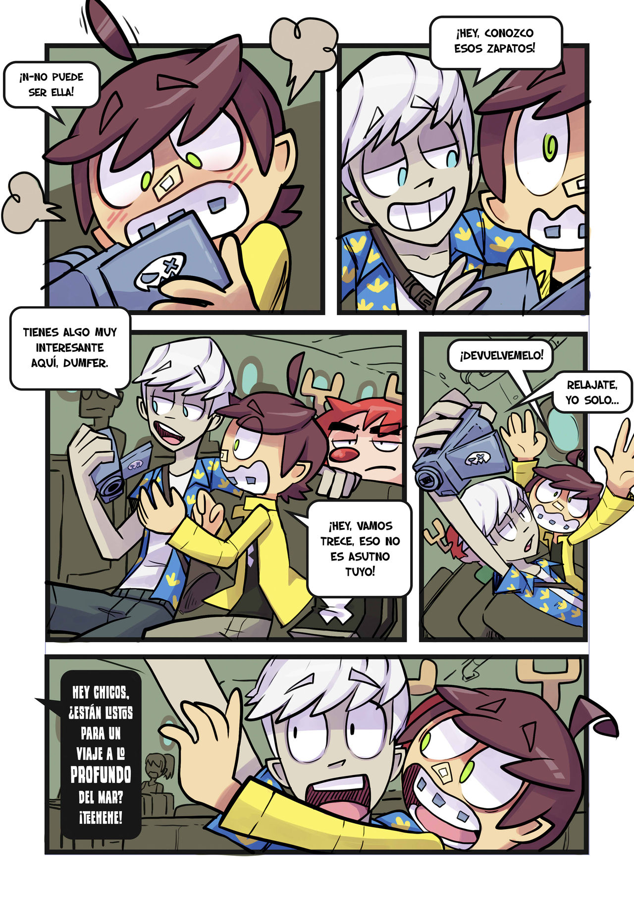 Skarpworld: Chapter 4: 20,000 Loads Under Sea image number 2