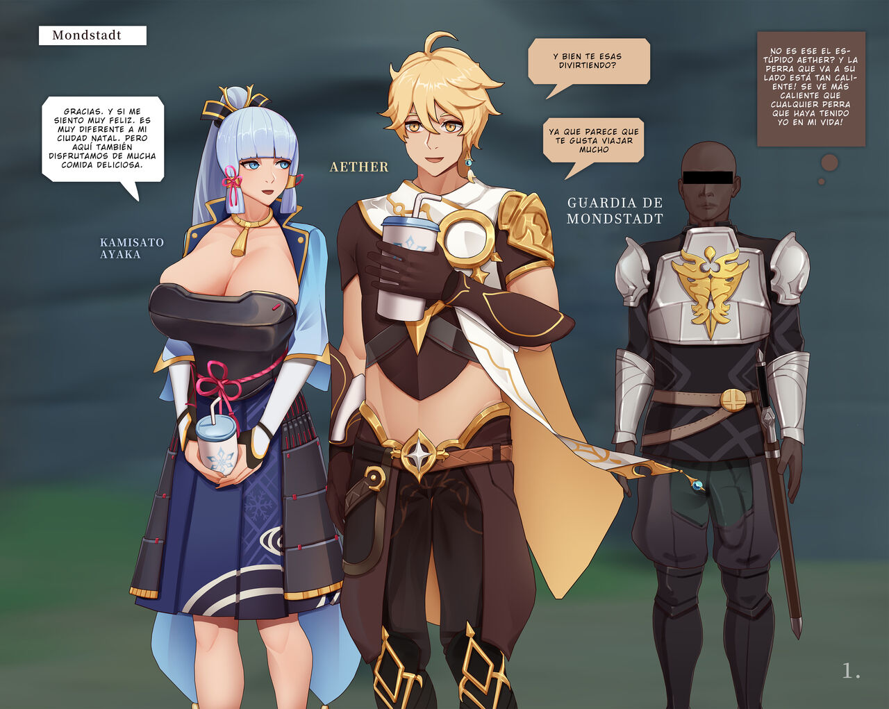 Aether and Kamisatos Emotional crisis image number 2