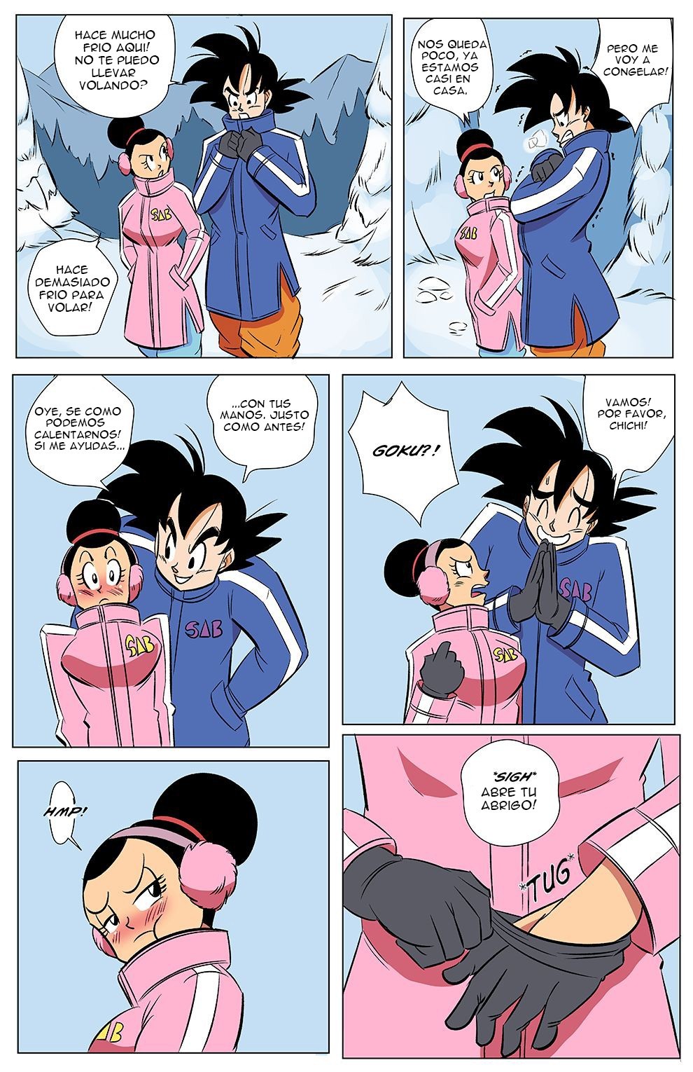Goku x Chichi - Heating Up image number 1