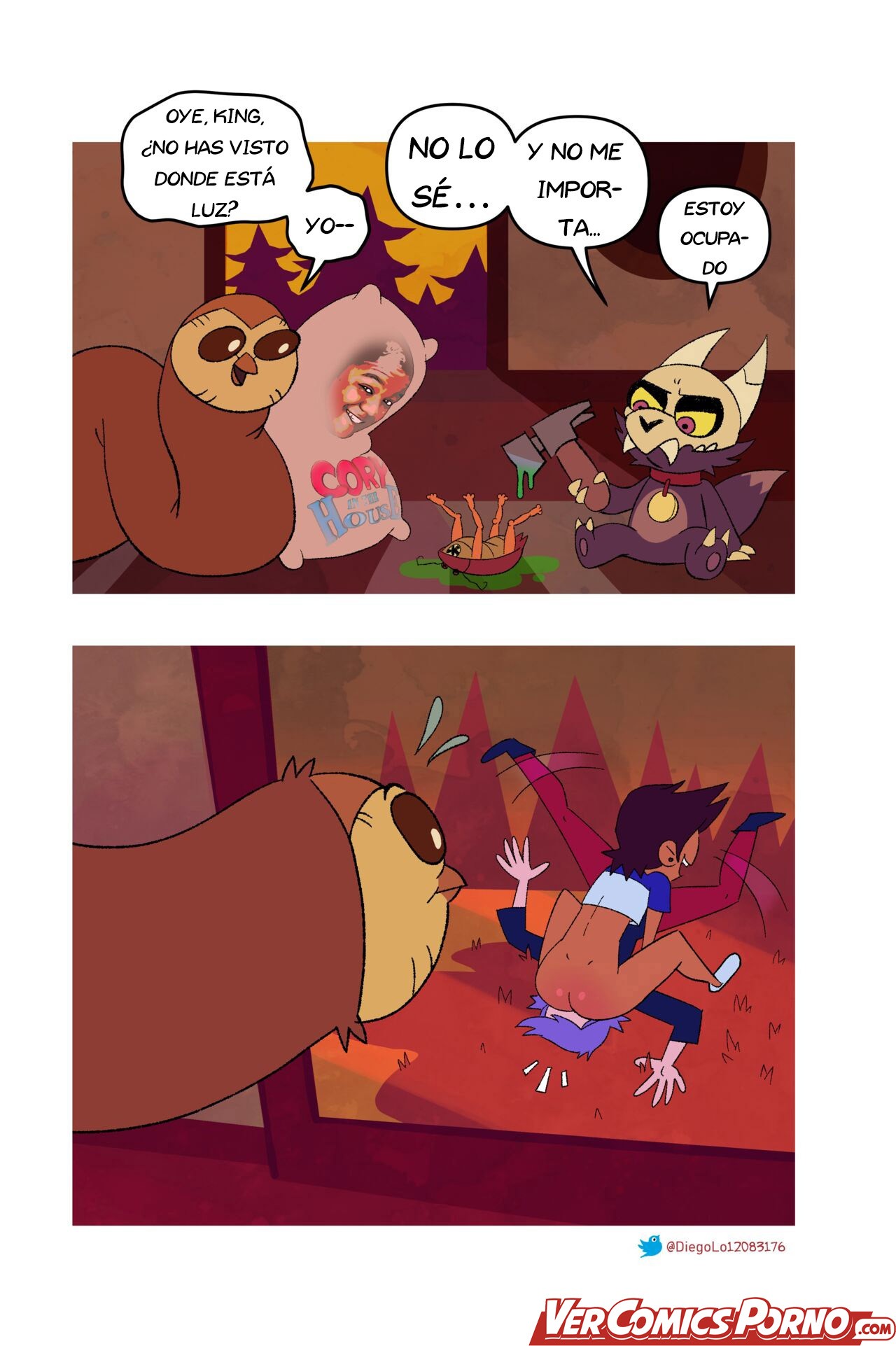 The Owl Klaus porn comic (the owl house,). Comic comic porno.