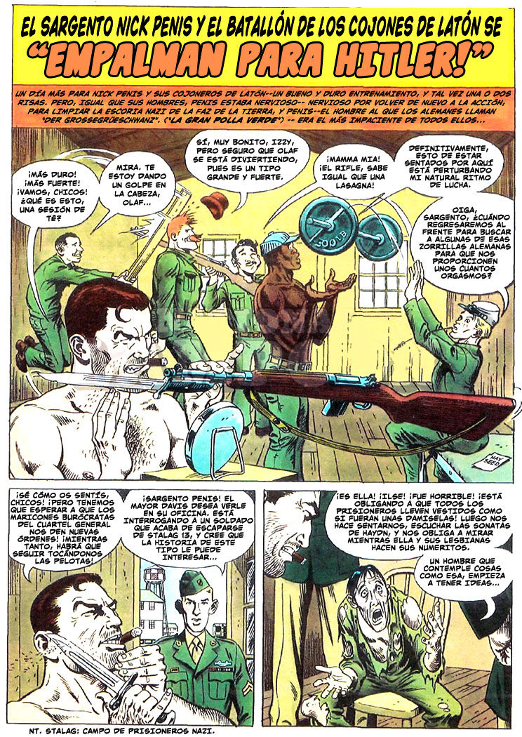 Sargento Nick Penis  y el Batallón de los Cojones de Latón image number 1