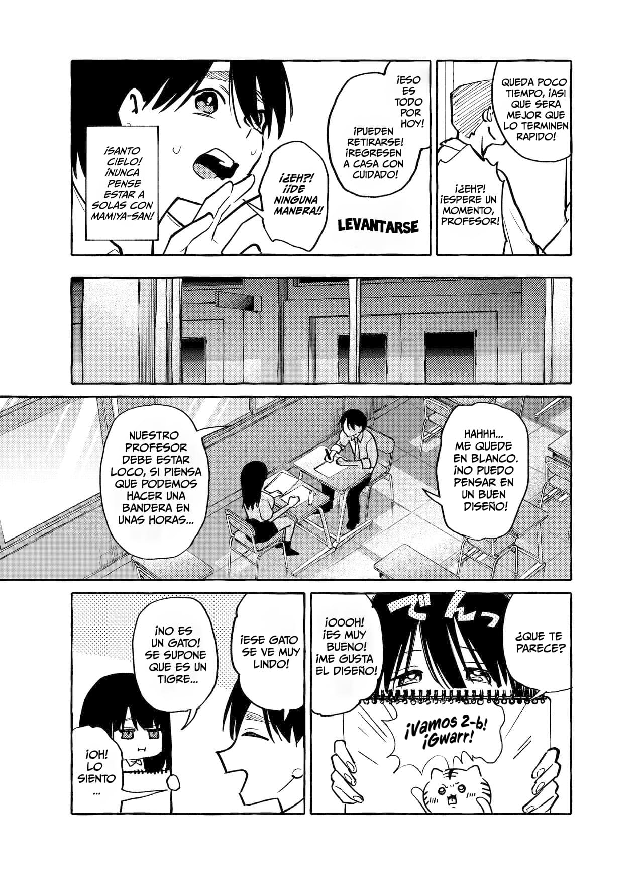 Tonari no Seki no Mamiya-san  Mamiya muestra sus pechos. image number 7